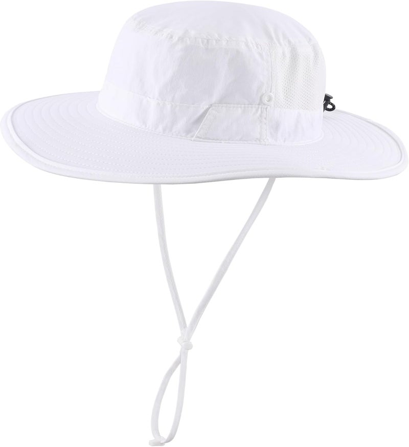 Connectyle Men's Sun Hat UPF 50+ Wide Brim Bucket Hats for Fishing Hiking Gardening Adjustable Boonie Hat Outdoor Safari Hats - Image 1